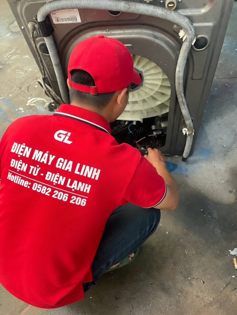 sửa máy giặt lỗi không xả được nước